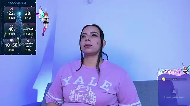 Snapshot of jimena_chic1 chatting on 12-22-25, 10:07 jimena chic1 online show from 12-22-25, 10:07