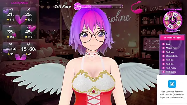 Snapshot of Muse_Daphne chatting on 02-14-26, 08:27 Muse Daphne online show from 02-14-26, 08:27