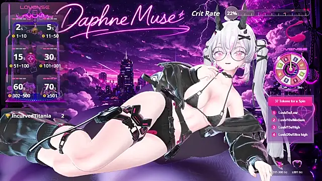 Muse Daphne online show from 03-25-26, 08:15
