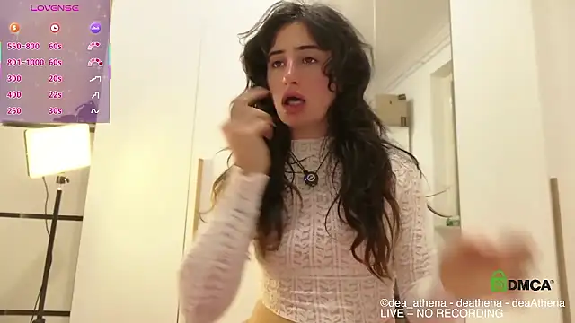 Snapshot of DeaAthena chatting on 01-13-26, 07:41 DeaAthena online show from 01-13-26, 07:41