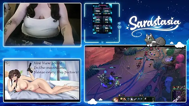 Sarastasia417 online show from 05-25-26, 07:25