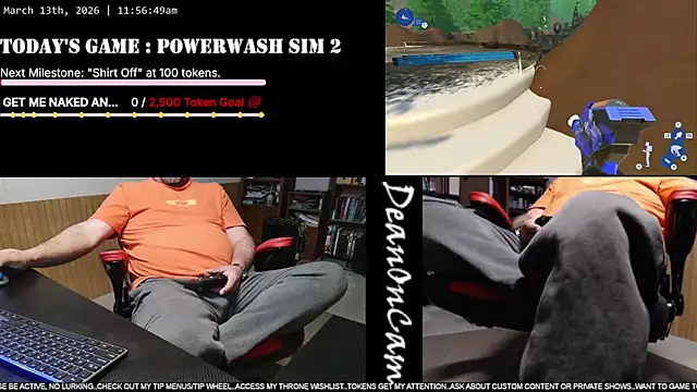 Snapshot of DeanonCam chatting on 03-13-26, 04:57 DeanonCam online show from 03-13-26, 04:57