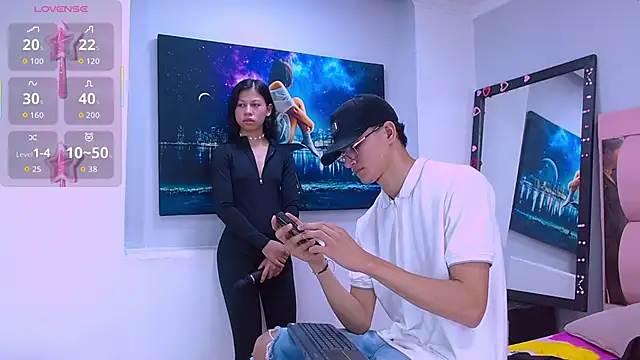 Snapshot of Sophi_and_Jack chatting on 03-15-26, 07:42 Sophi and Jack online show from 03-15-26, 07:42