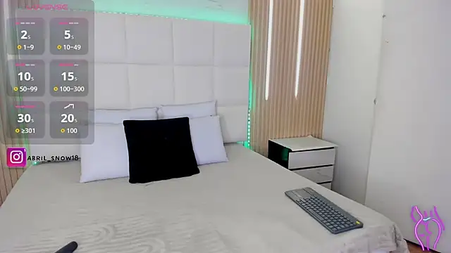 abril snow online show from 04-28-26, 07:52