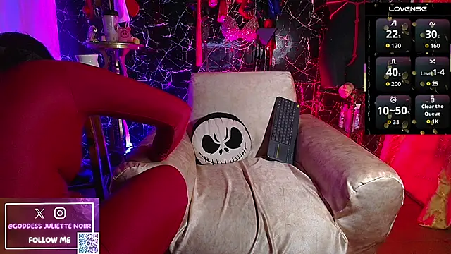 GoddessJulietteNoiir online show from 06-08-26, 10:37