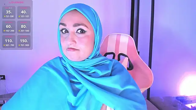 HijabiMilff online show from 07-31-26, 03:44