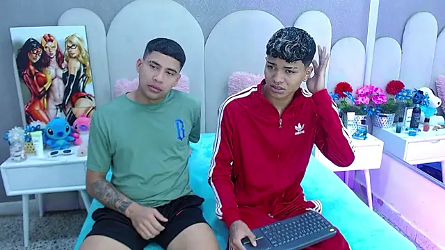 Snapshot of party_duo_boys chatting on 03-05-26, 03:24 party duo boys online show from 03-05-26, 03:24