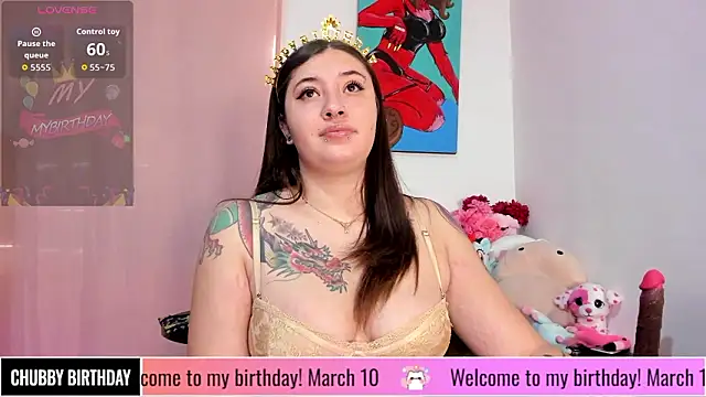 chubby vanie online show from 03-10-26, 11:59