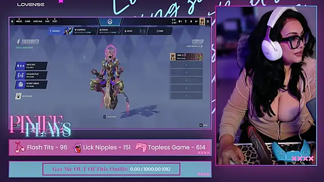 PixieePlays online show from 04-09-26, 04:01