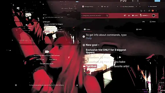 Snapshot of TgirlBrat chatting on 08-09-26, 09:25 TgirlBrat online show from 08-09-26, 09:25