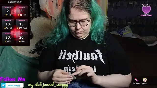 JannetPie online show from 10-26-25, 02:17