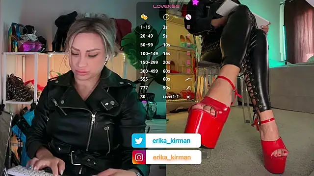 Erika Kirman online show from 11-26-25, 02:29