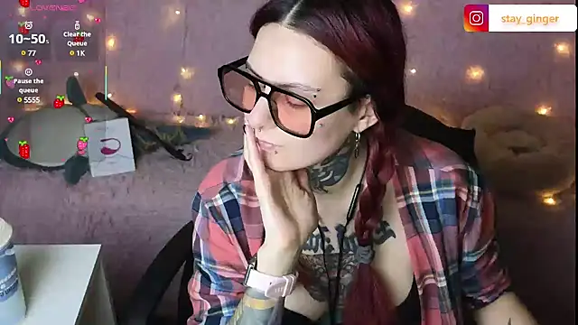 Ginger Stay online show from 02-10-25, 08:53