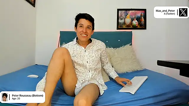 Snapshot of Max_and_Peter chatting on 10-07-25, 07:55 Max and Peter online show from 10-07-25, 07:55