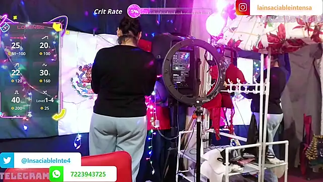 Snapshot of LaInsaciableIntensa chatting on 01-10-26, 11:42 LaInsaciableIntensa online show from 01-10-26, 11:42