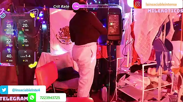 Snapshot of LaInsaciableIntensa chatting on 03-01-26, 01:29 LaInsaciableIntensa online show from 03-01-26, 01:29