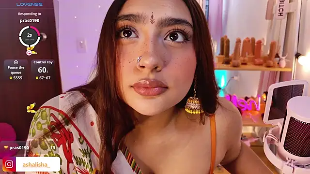 ashalisha online show from 12-16-25, 02:33