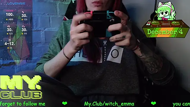 Witch Emma online show from 12-04-25, 09:34