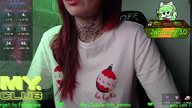 Witch Emma online show from 01-10-26, 09:11