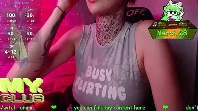 Witch Emma online show from 03-28-26, 09:03