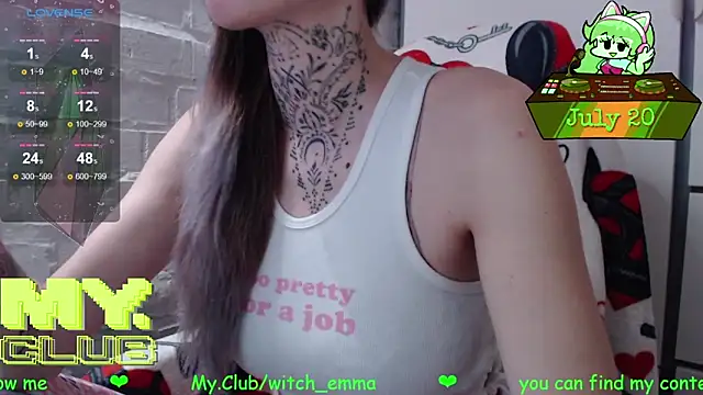 Witch Emma online show from 07-20-26, 06:17