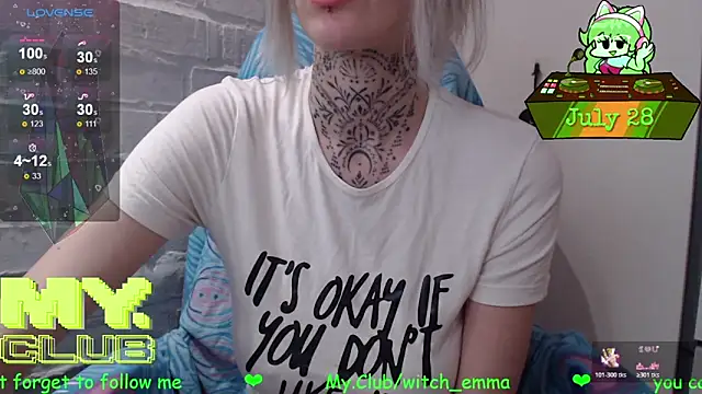 Witch Emma online show from 07-28-26, 07:39