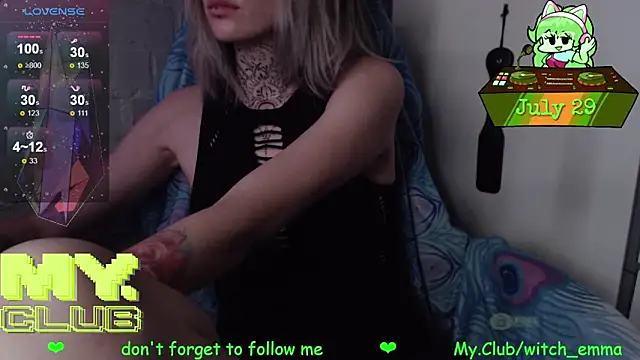Witch Emma online show from 07-29-26, 07:39