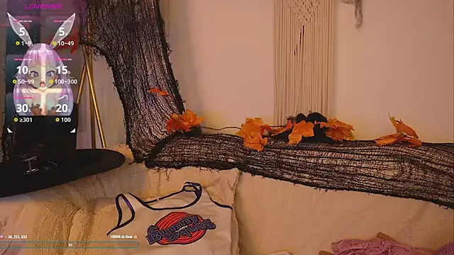 Snapshot of bunnycuteshy chatting on 10-31-25, 02:29 bunnycuteshy online show from 10-31-25, 02:29