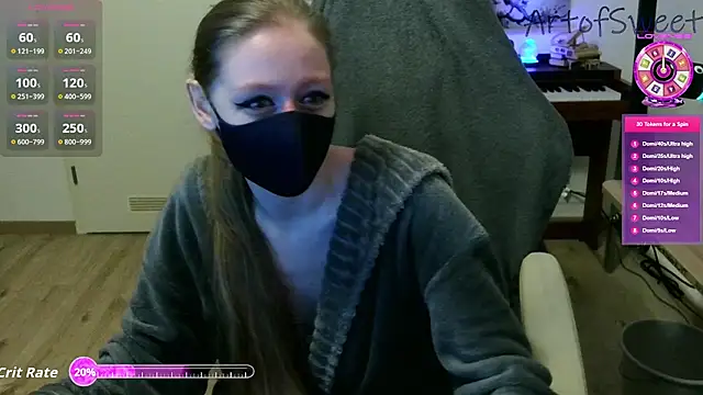 ArtofSweet online show from 09-18-25, 07:16