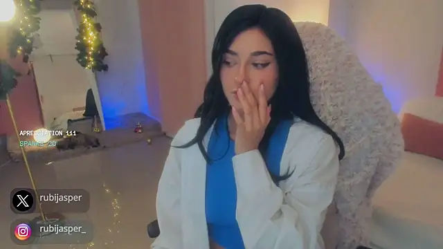 Snapshot of missrubijasper chatting on 12-13-24, 05:16 missrubijasper online show from 12-13-24, 05:16