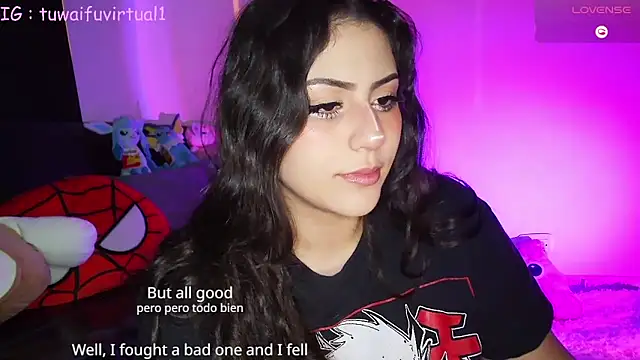 Snapshot of TuWaifuVirtual1 chatting on 09-10-25, 01:27 TuWaifuVirtual1 online show from 09-10-25, 01:27