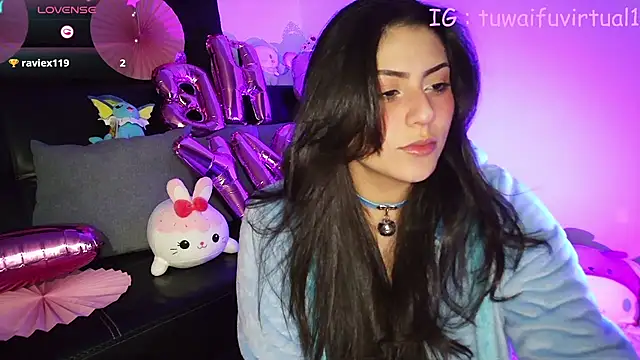 Snapshot of TuWaifuVirtual1 chatting on 09-19-25, 12:45 TuWaifuVirtual1 online show from 09-19-25, 12:45