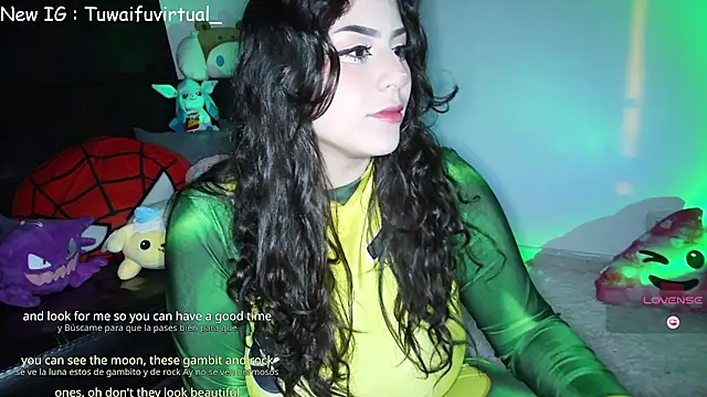 Snapshot of TuWaifuVirtual1 chatting on 11-14-25, 11:35 TuWaifuVirtual1 online show from 11-14-25, 11:35