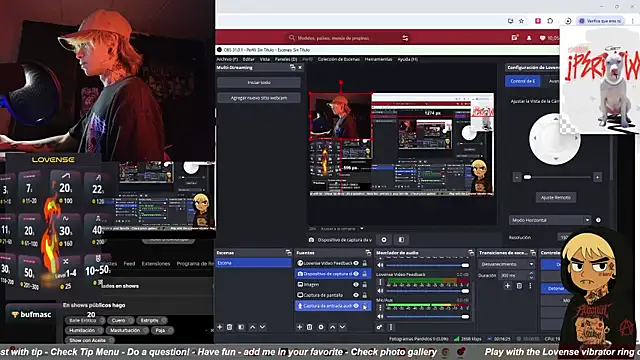 Snapshot of AcidMilo chatting on 10-16-25, 10:55 AcidMilo online show from 10-16-25, 10:55