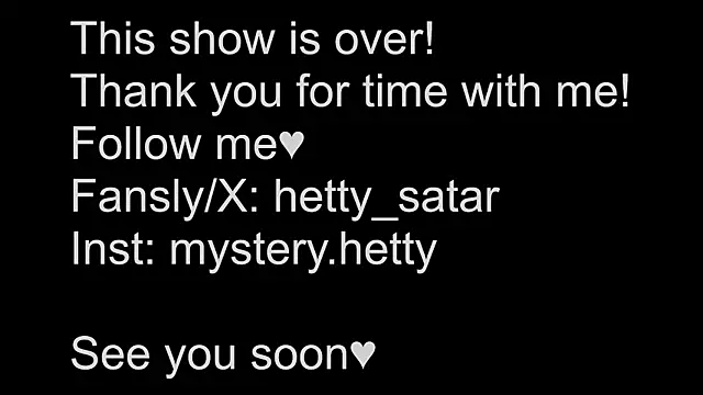 Hetty satar online show from 03-01-25, 12:28